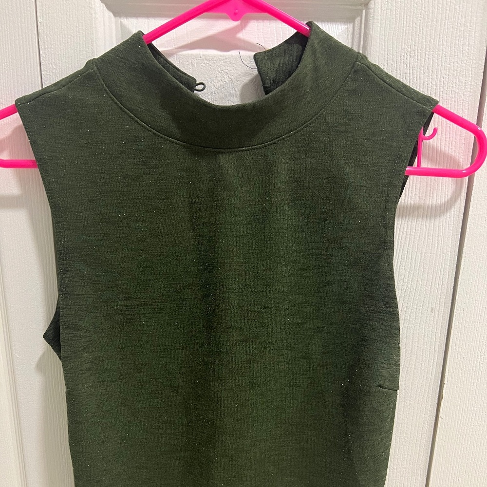 Green summer top